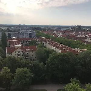 Schwabing-studio Great Sunset View & Balcony München